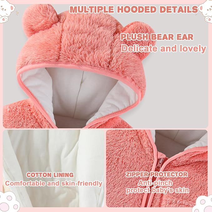 AiWMGL Newborn Baby Bear Outfit - Image 4