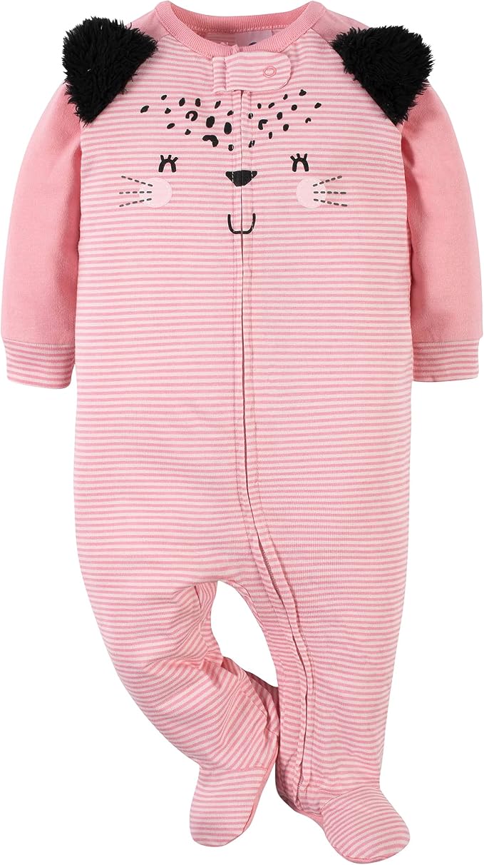 Gerber Baby Girls 2-Pack Sleep ‘N Play - Image 3