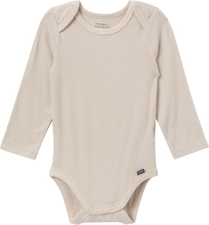 Modern Moments by Gerber Baby Viscose 4-Pack Bodysuit & Pant Set - Image 3