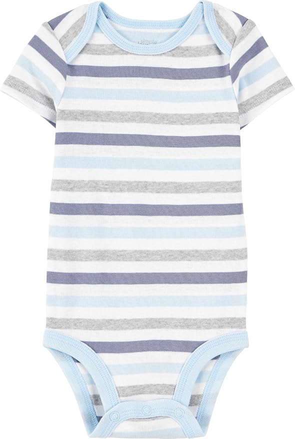 Simple Joys by Carter's Baby Boys 6-Pack Short-Sleeve Bodysuit - Image 4