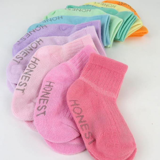 HonestBaby Baby Girls' Cozy Socks - Image 6