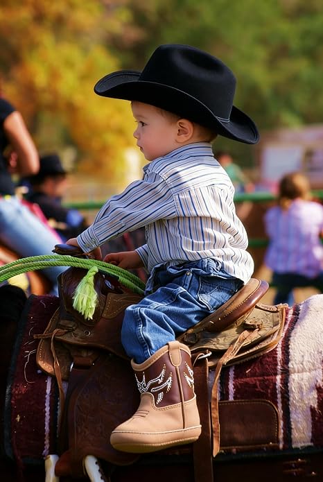 Jastore Baby Boys Girls Cowboy Boots Infant Western Booties Toddler Soft Sole - Image 7