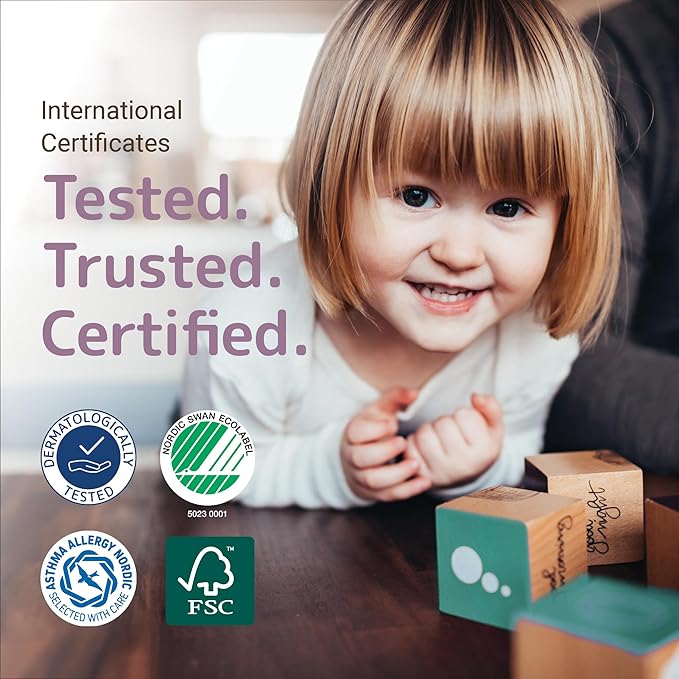 Bambo Nature Hypoallergenic Dream Baby Diapers, Premium Eco-Labeled Sustainable Diapers, Enhanced Leakage Protection, Totally Chlorine-free, Skin Friendly, and Super Absorbent - Size 3 (348 Count)