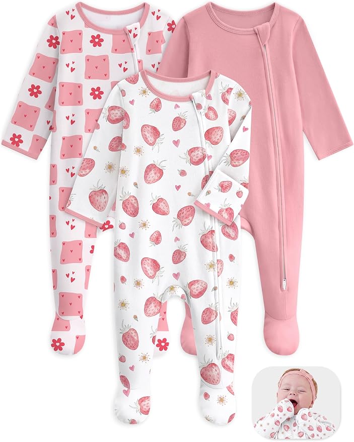 Unnivoll Baby Sleepers 100% Cotton Baby Pajamas Baby Boys Girls Clothes | by Unnivoll