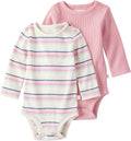 little planet by carter's Baby 2-Pack Organic Cotton Long-Sleeve Bodysuits by LittlePlanet