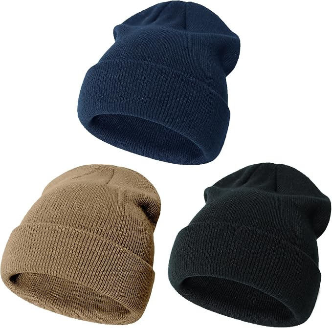 YMYDYFC Baby Beanie 3Pack Toddler Beanie Baby Winter Hats Boy&Girl 0-6Years | by YMYDYFC