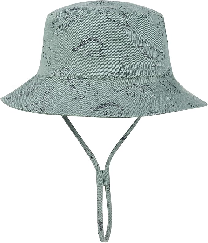 Durio UPF 50+ Baby Sun Hat Wide Brim Toddler Bucket Hats - Image 2
