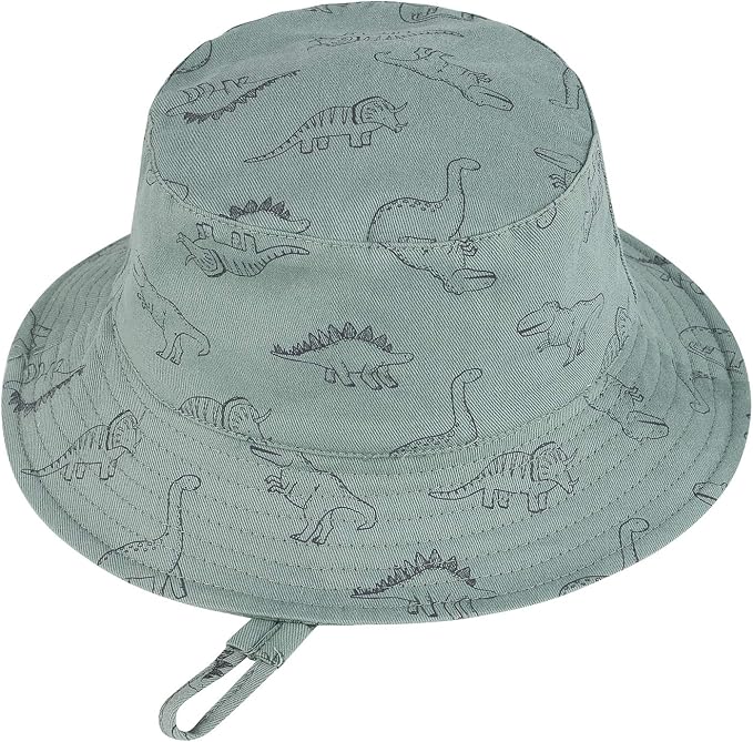 Durio UPF 50+ Baby Sun Hat Wide Brim Toddler Bucket Hats - Image 3