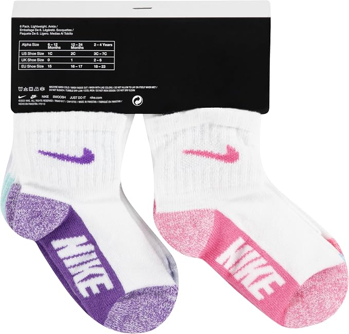 Nike Kids' 6-Pack Baby/Toddler Socks - Image 5
