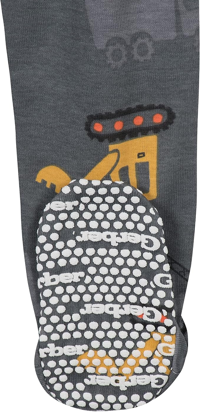 Gerber Baby Boys 2-Pack Footed Pajamas - Image 3