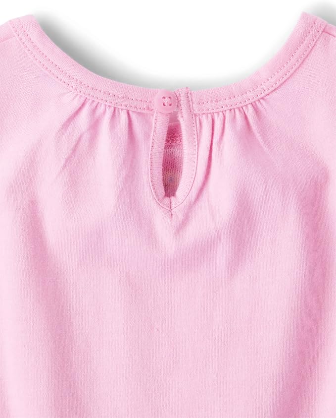 The Children's Place Baby Girls' And Toddler Everyday Summer Rompers - Image 3