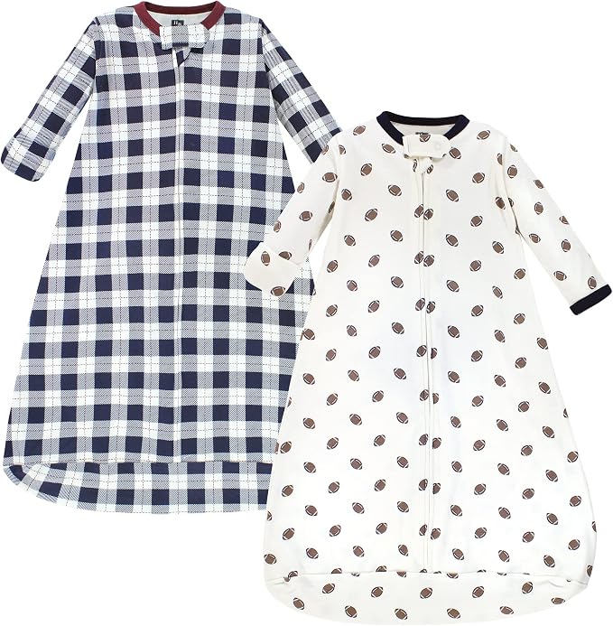 Hudson Baby Unisex Baby Cotton Long-Sleeve Wearable Sleeping Bag by HudsonBaby