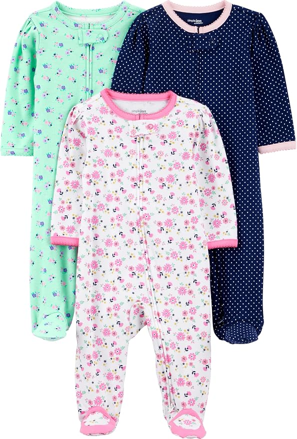 Simple Joys by Carter's Baby 3-Pack Neutral Sleep and Play by SimpleJoysbyCarters