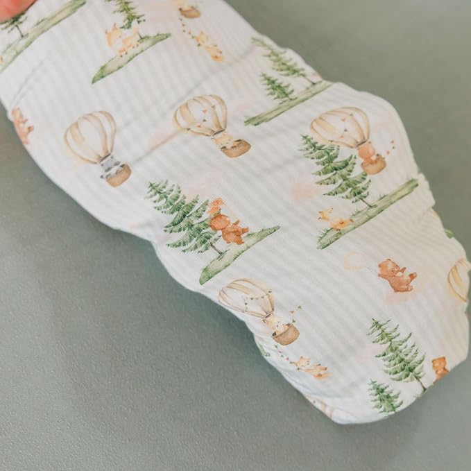 Copper Pearl Swaddle Blankets for Newborns | Soft Stretchy Receiving Blankets - Image 4