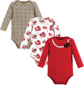 Hudson Baby baby-boys Cotton Long-sleeve Bodysuits 3-pack by HudsonBaby
