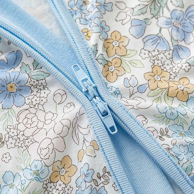 pureborn Baby Infant Boys Girls Sleeper Snug Fit Viscose from Bamboo Pajamas 0-24 Months