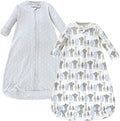 Hudson Baby Unisex Baby Cotton Long-Sleeve Wearable Sleeping Bag by HudsonBaby