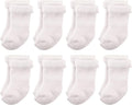 Hudson Baby Baby 8-pack Cotton Rich Newborn and Terry Socks by HudsonBaby