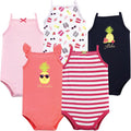 Hudson Baby Basics Unisex Baby 5-Pack Sleeveless Baby Bodysuits by HudsonBaby