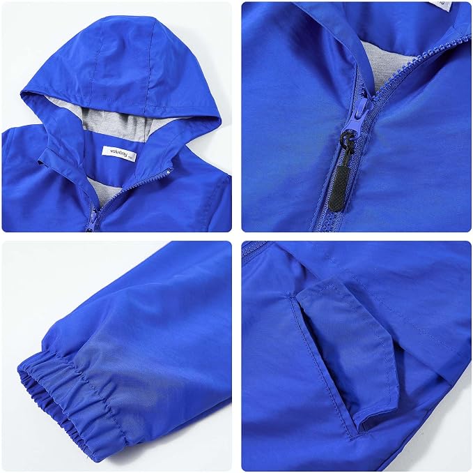 Volunboy Toddler Boys Spring Windbreaker Lightweight Jacket | baby boy - Image 4
