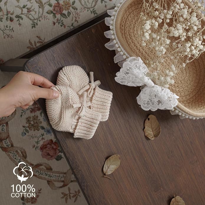 LAWKUL Baby Booties Newborn Babe First Walkers Non-Slip Stay On Boots Crib - Image 5