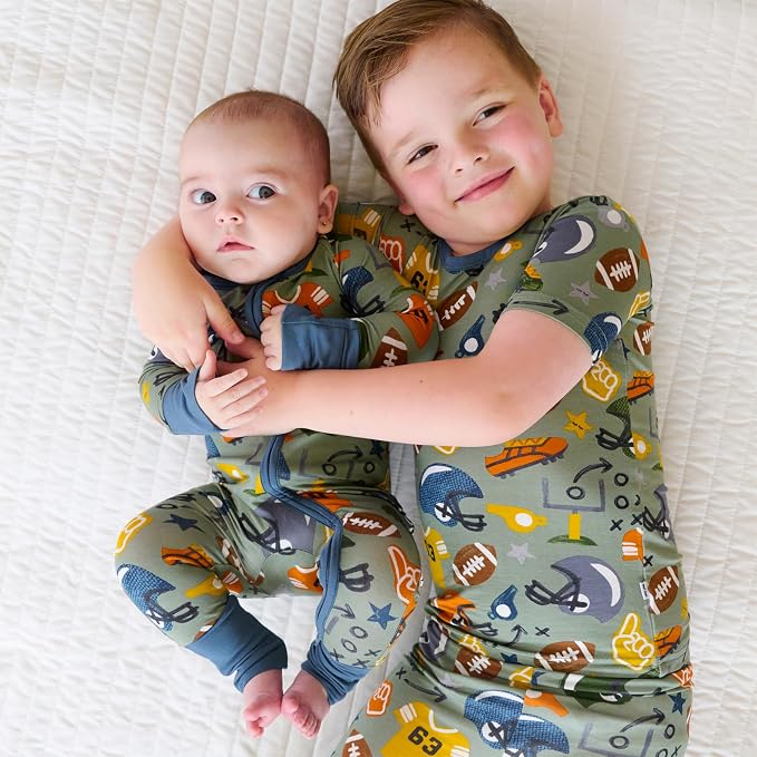 Little Sleepies Pajamas for Baby Boys & Girls, Viscose from Bamboo Baby Pajamas - Image 9