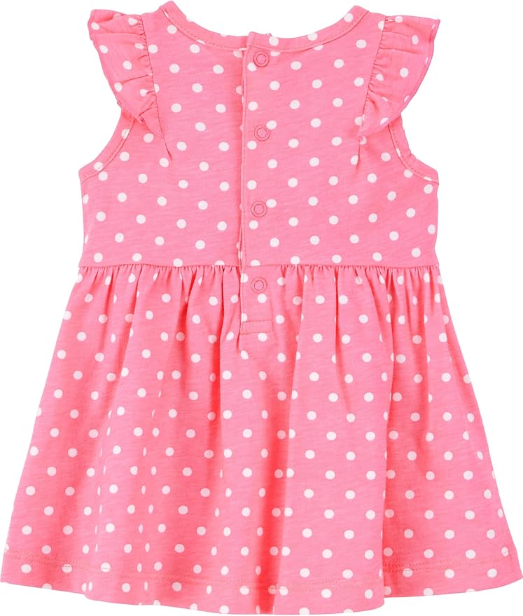 Simple Joys by Carter's Baby Girls 3-pack Romper, Sunsuit and Dress - Image 2