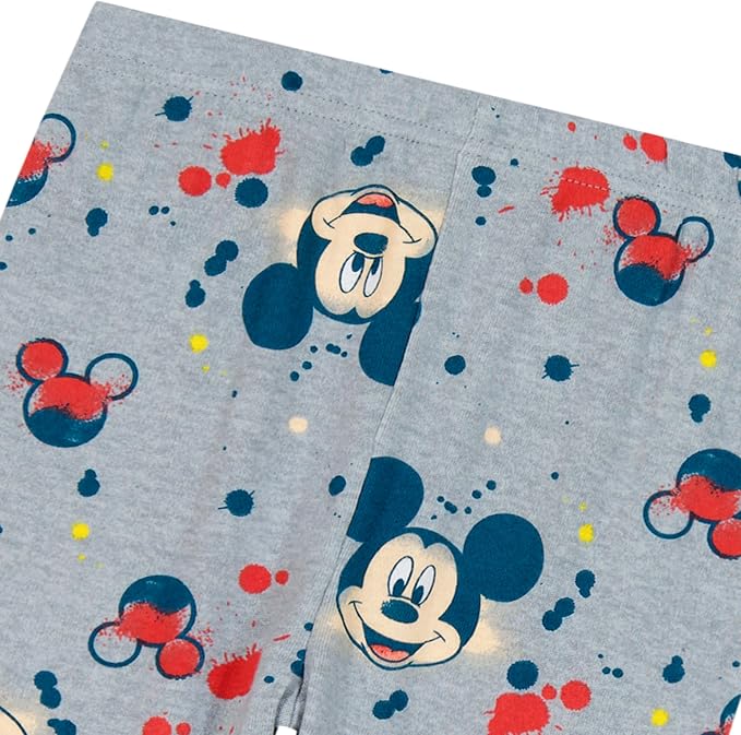 Disney Boys' 4-Piece Snug-fit Cotton Matching Comfortable Pajama Set, Soft & - Image 4