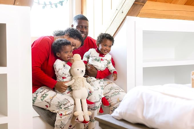 Burt's Bees Baby Matching Family Jammies, Organic Cotton, Holiday Pajamas - Image 3