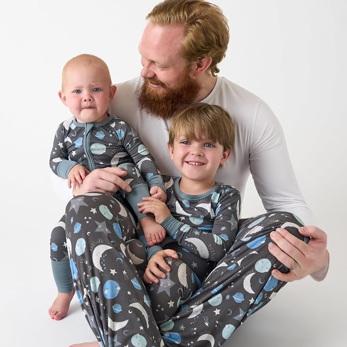 Little Sleepies Pajamas for Baby Boys & Girls, Viscose from Bamboo Baby Pajamas - Image 8
