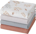 POMISO Muslin Swaddle Blankets for Boys & Girls, Newborn Receiving Blankets by POMISO