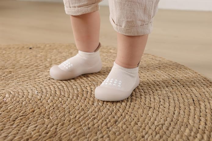 Hstyle Baby Sock Shoes Toddler Boys Walking Shoes Infant Slippers Sneakers | - Image 7