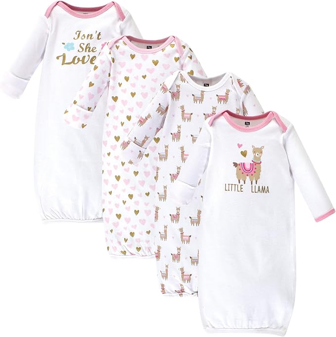Hudson Baby unisex-baby Cotton Gowns by HudsonBaby
