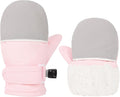 Toddler Gloves Kids Mittens Winter Warm Lined Fleece Gloves Waterproof Snow by Slivery+Color