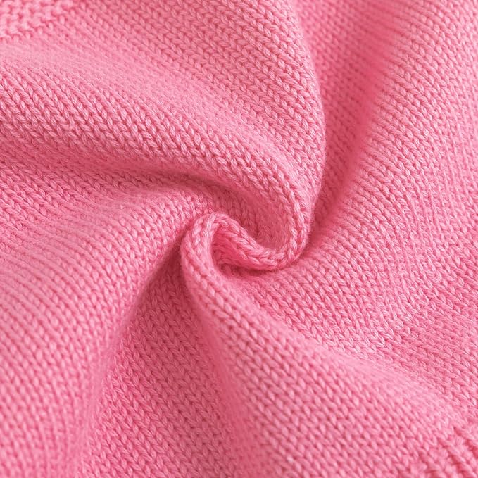 Simplee kids Baby Girl Romper, Sleeveless Pompoms Square Neck | Soft Breathable - Image 7