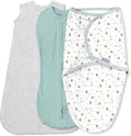 SwaddleMe by Ingenuity Comfort Pack Baby Swaddle Set, Size 0-3 Months, 5-14 by SwaddleMe%C2%AE