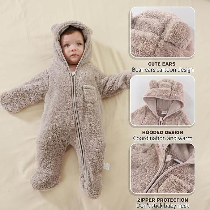 AiWMGL Newborn Baby Bear Outfit - Image 4