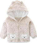 Newborn Infant Baby Boys Girls Cartoon Fleece Hooded Jacket Coat by BabymineStartFromTheHeart
