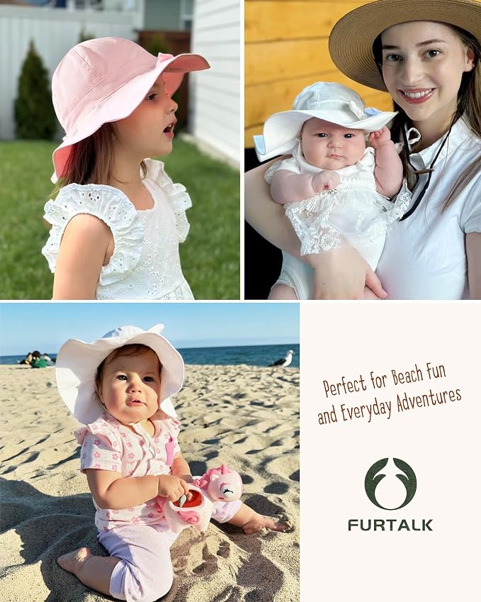 FURTALK Baby Sun Hat Toddler Beach Hats - Image 5