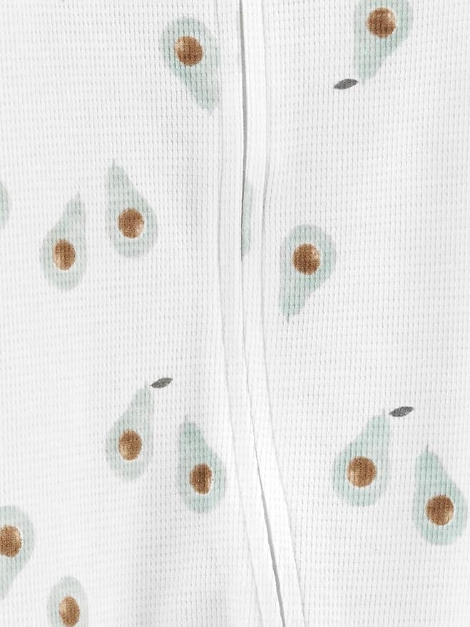 Simple Joys by Carter's Unisex Baby 2-way Zip Thermal Footed Sleep and Play - Image 4