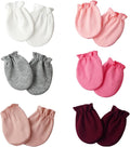 Baby Mittens 0-6 Months No Scratch 100% Cotton Gloves by Flagsky