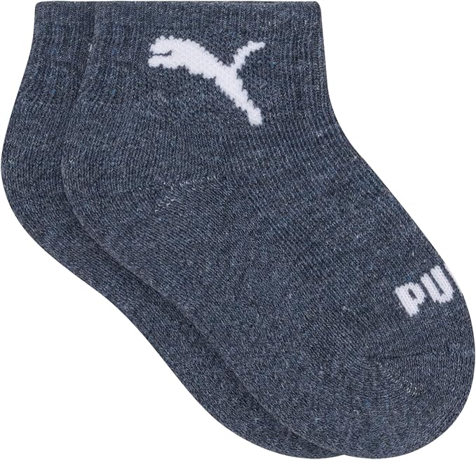 PUMA Unisex Baby 6-pack Infant Anklet Socks, Extra Cushion & Comfort-toe - Image 5