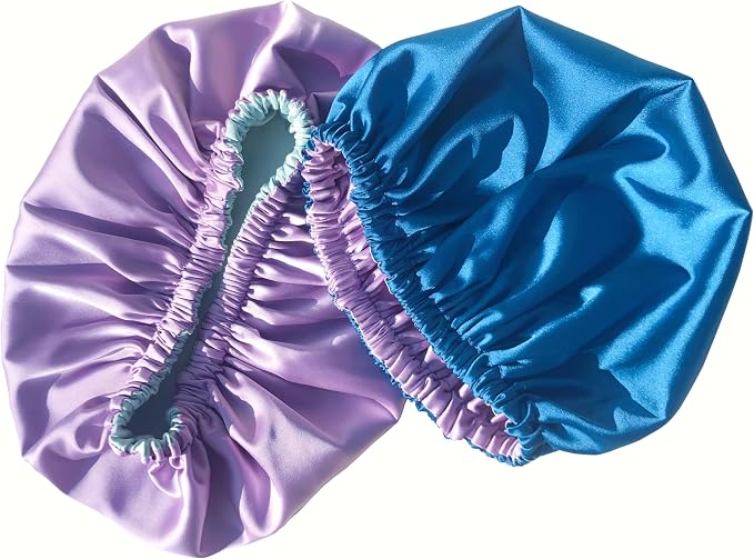 AKISS Baby Infant Newborn Toddler Satin Silk Hair Bonnet Cap - Image 4