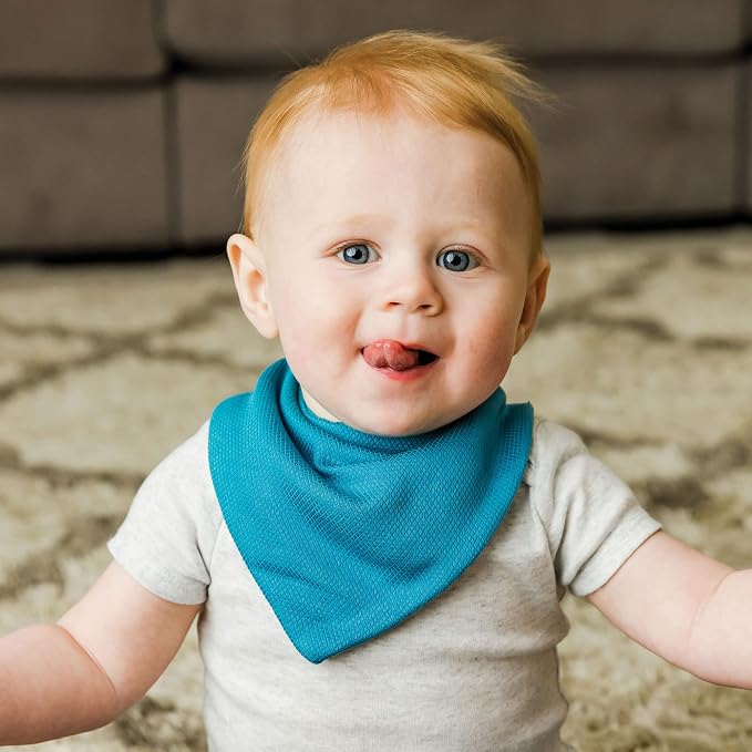Tiny Twinkle Bandana Scarf Bibs - Image 2