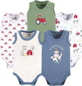 Hudson Baby Unisex Baby Cotton Sleeveless Bodysuits by HudsonBaby