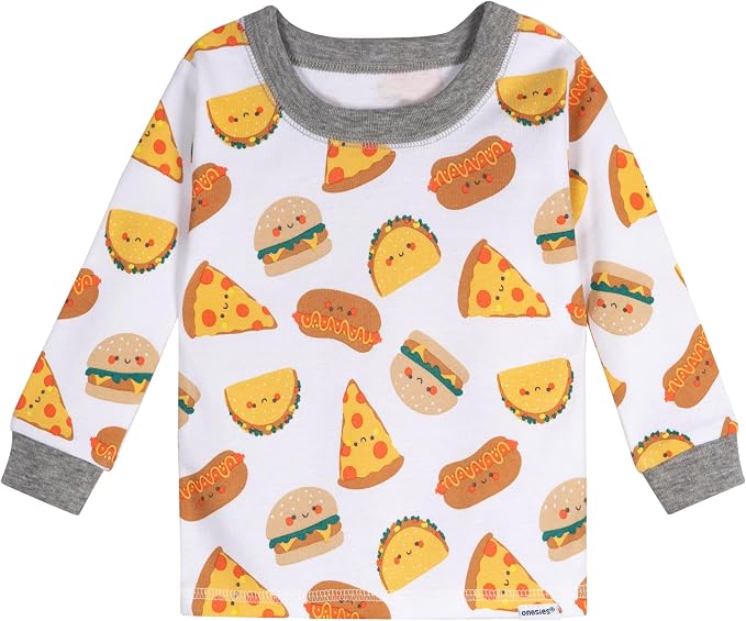 Onesies Brand Baby Boys Snug Fit 4 Piece Pajama Set - Image 2