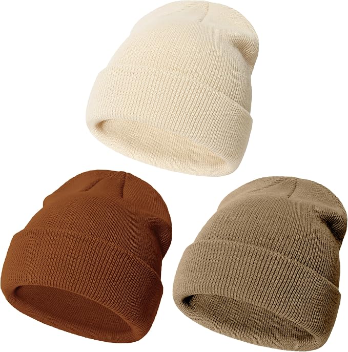YMYDYFC Baby Beanie 3Pack Toddler Beanie Baby Winter Hats Boy&Girl 0-6Years | by YMYDYFC