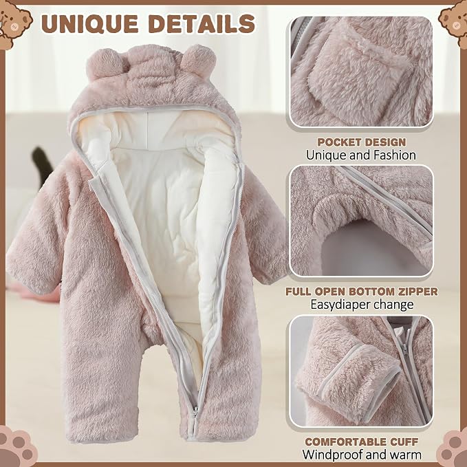 AiWMGL Newborn Baby Bear Outfit - Image 5