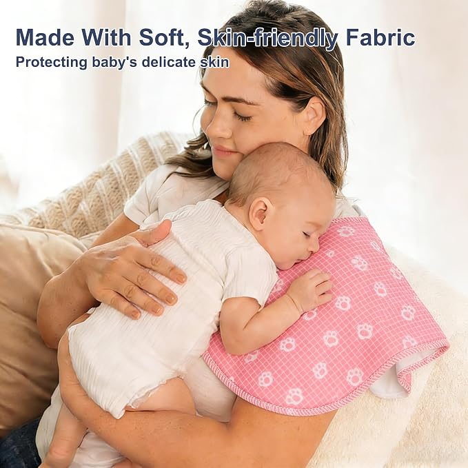 10-Pack Burp Cloths for Baby Boys and Girls - Image 4