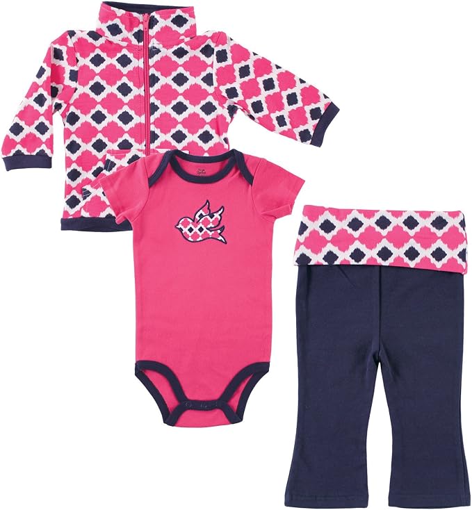 Yoga Sprout Bodysuit, and Track Jacket Set - Image 2